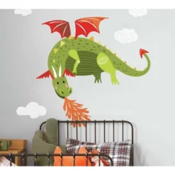 Dragon Peel And Stick Giant Wall Decal - RoomMates -Roommates GUEST 07f50077 d8c9 4986 af9b 36b71611d648