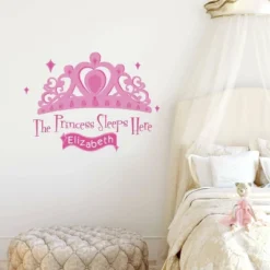 Princess Sleeps Here Peel And Stick Giant Wall Decal - RoomMates -Roommates GUEST 0dae0764 7140 4c18 9428 dcfeca0dd810