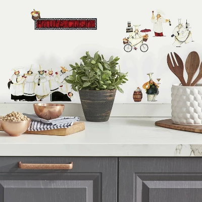 Chefs Peel And Stick Wall Decal - RoomMates 3 Chefs Peel And Stick Wall Decal - RoomMates - Image 3