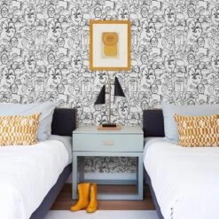 Star Wars Saga Line Sketches Peel And Stick Wallpaper Gray - RoomMates -Roommates GUEST 19840456 b511 4fe6 9378 83e636ee6bea