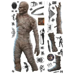 Classic Monsters The Mummy Giant Peel & Stick Wall Decals White - RoomMates