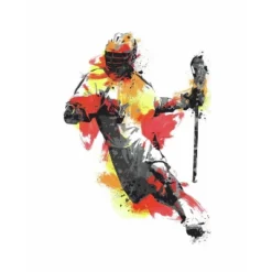 Men's Lacrosse Champion Peel And Stick Giant Wall Decal - RoomMates -Roommates GUEST 20f76e54 58c5 4072 af2e 61276fe6a066