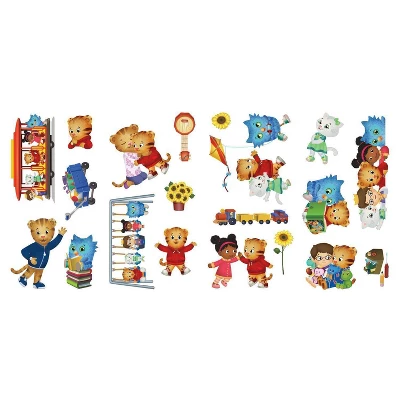 Daniel Tiger Peel And Stick Wall Decals - RoomMates 1 Daniel Tiger Peel And Stick Wall Decals - RoomMates