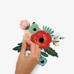 3D Mini Floral With Peel And Stick Wall Decal - RoomMates -Roommates GUEST 4b1469e3 de89 45f1 815d 7e0313382602