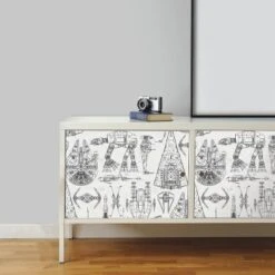 Star Wars Spaceship Blueprints Peel And Stick Wallpaper -RoomMates -Roommates GUEST 59cd4cad ad65 4c69 b96f 696f7fb44cc1