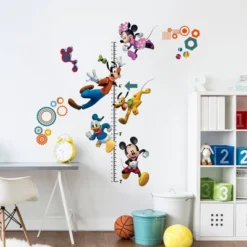 Mickey And Friends Growth Chart Peel & Stick Wall Decals - RoomMates -Roommates GUEST 5b4da163 e00e 48a6 a63f e9095cc98fd1