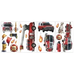 Fire Brigade Peel And Stick Wall Decal - RoomMates