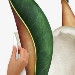 4.5" X 4.375" Vintage Magnolia Peel And Stick Giant Wall Decal - RoomMates -Roommates GUEST 626a54e4 921b 4964 b981 4d4619a6114c