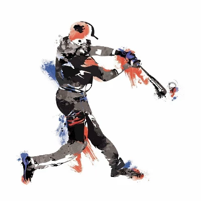 Baseball Champion Giant Peel And Stick Wall Decal - RoomMates 2 Baseball Champion Giant Peel And Stick Wall Decal - RoomMates - Image 2