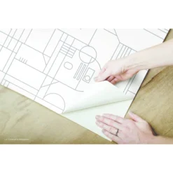 Star Wars R2D2 Geometric Peel And Stick Wallpaper White - RoomMates -Roommates GUEST 9e2c2809 c12e 49d7 8be3 48d14fda083e