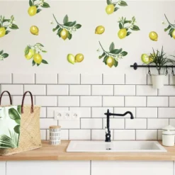 Lemon Peel And Stick Giant Wall Decal - RoomMates