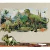 Giant Dinosaurs Scene Peel And Stick Wall Graphic - RoomMates