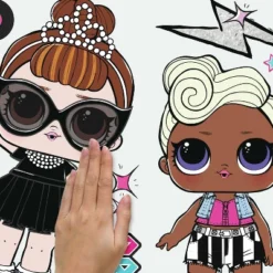 Lol Surprise Rock Star Peel And Stick Wall Decal - RoomMates -Roommates GUEST c0cd2ea9 66e1 422c 8ab0 24f4036d7100