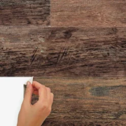 Barn Wood Plank Peel And Stick Giant Wall Decal Brown - RoomMates -Roommates GUEST d4861d63 7812 4d2f 907d 4b0f96cae47c