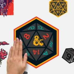 Dungeons & Dragons Peel And Stick Wall Decals - RoomMates -Roommates GUEST dee482c5 ee16 48bf 9b46 5d3bd58e0f5d