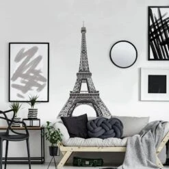 Eiffel Tower Peel And Stick Giant Wall Decal Black - ROOMMATES -Roommates GUEST ef5d69d5 1bb6 4c49 842c c20fa9d0ae19