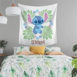 Disney Stitch Tapestry Green/Pink/Blue - RoomMates -Roommates GUEST f5b3ea6a c330 4033 94ff a2a26494392a