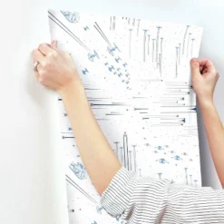 Star Wars: Galactic Battles Peel And Stick Wallpaper - RoomMates -Roommates GUEST f6496877 7965 4b4c 99cc fad69838bb87