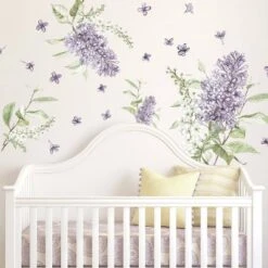 Lilac Peel And Stick Giant Wall Decal - RoomMates -Roommates GUEST fcd117b2 dea3 42c0 ba7f caa63e6237a6