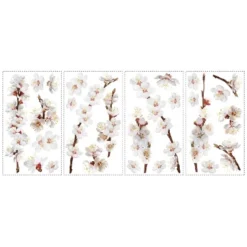 DOGWOOD BRANCH Peel And Stick Wall Decal White - ROOMMATES -Roommates GUEST fff72d39 73d4 4d1c b310 9d3aaab619da