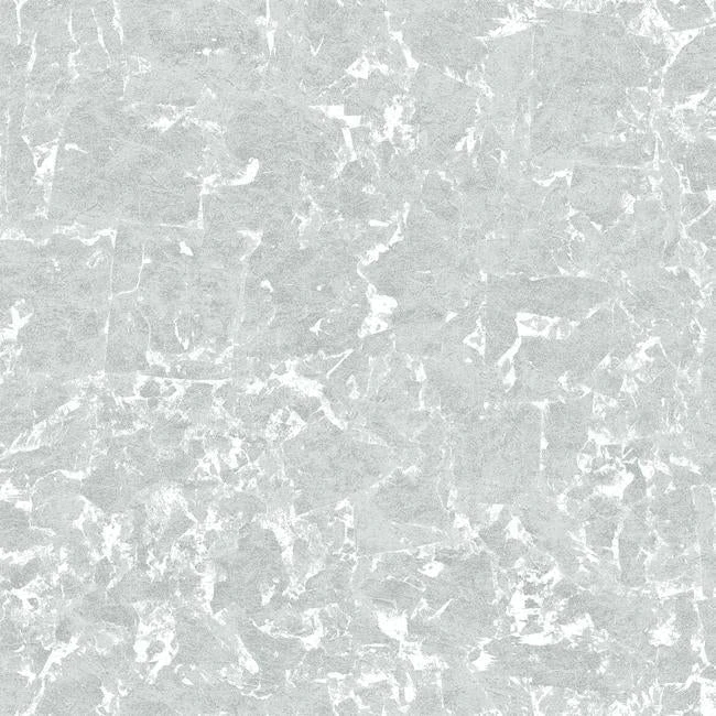 Roommates Gold Leaf Peel & Stick Wallpaper In Silver 1 Roommates Gold Leaf Peel & Stick Wallpaper In Silver