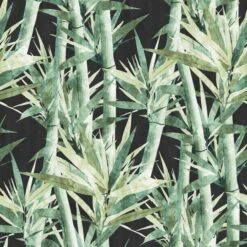 Roommates Lucky Bamboo Peel & Stick Wallpaper In Black