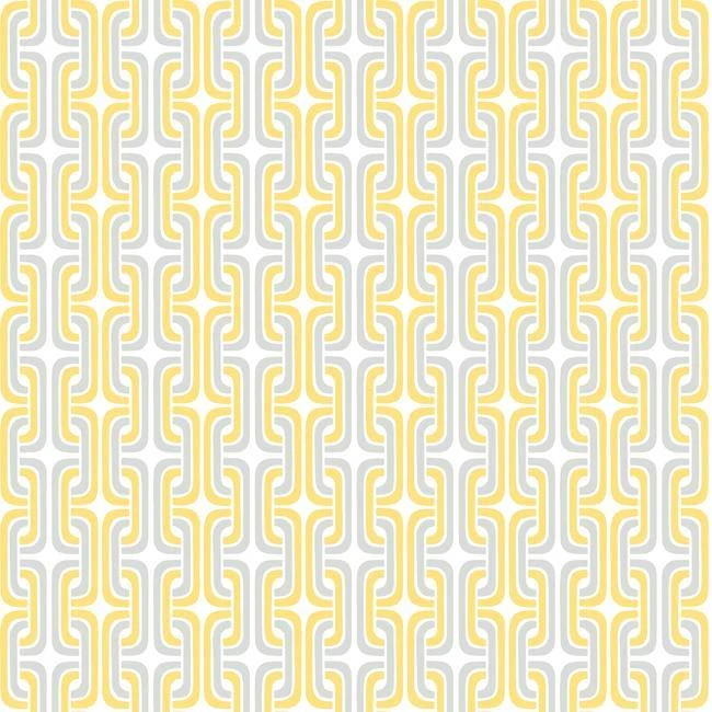 Roommates Mod Lattice Peel & Stick Wallpaper In Yellow