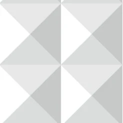 Roommates Origami Peel & Stick Wallpaper In Grey