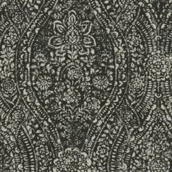Roommates Ornate Ogee Peel & Stick Wallpaper In Black