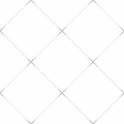 Roommates Diamond Tile Geo Peel & Stick Wallpaper In Grey