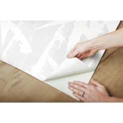 Roommates Modern Bamboo Grey Peel & Stick Wallpaper -Roommates RMK12077WP Peel