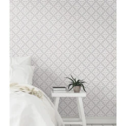 Roommates Rose Lindo Agave Taupe Peel & Stick Wallpaper -Roommates RMK12135RL RS1
