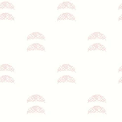 Roommates Rose Lindo Half Moon Blush Peel & Stick Wallpaper