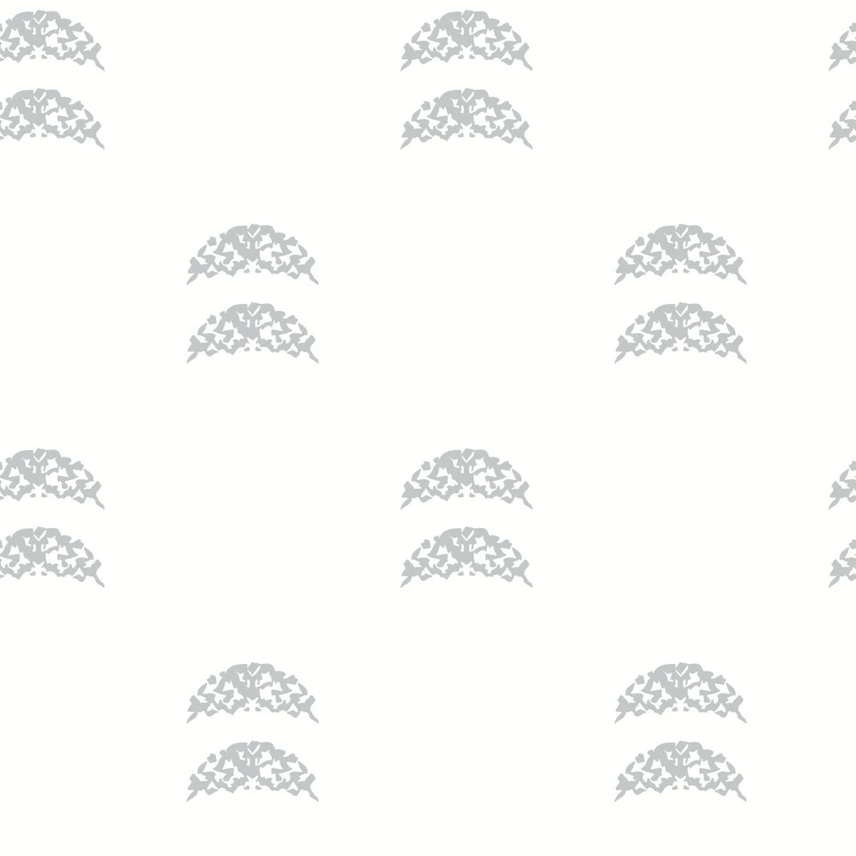 Roommates Rose Lindo Half Moon Grey Peel & Stick Wallpaper 1 Roommates Rose Lindo Half Moon Grey Peel & Stick Wallpaper