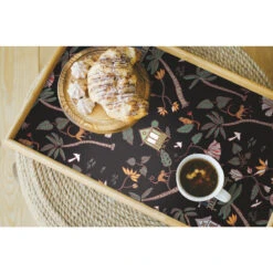 Roommates Calypso Jungle Black Peel & Stick Wallpaper -Roommates RMK12156RL Calypso DIY