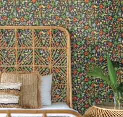 Roommates Selva Green Peel & Stick Wallpaper -Roommates RMK12157RL Selva RS2