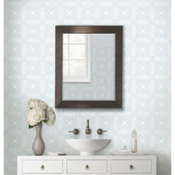 Roommates Overlapping Medallions Blue Peel & Stick Wallpaper -Roommates RMK12170WP RS2