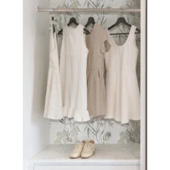 Roommates Nouveaux Wisteria Taupe Peel & Stick Wallpaper -Roommates RMK12183PLW DIY