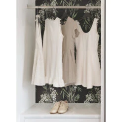 Roommates Nouveaux Wisteria Green Peel & Stick Wallpaper -Roommates RMK12184PLW DIY