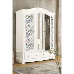 Roommates Vintage Poppy Peel & Stick Wallpaper In Pink -Roommates RMK12283PL DIY