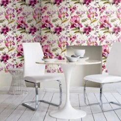 Roommates Iris Purple Peel & Stick Wallpaper -Roommates RMK12295PL RS2