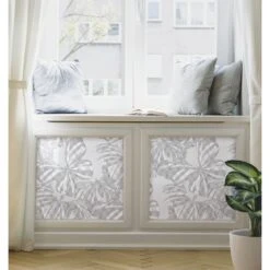 Roommates Mr. Kate Butterfly Peel & Stick Wallpaper In Grey -Roommates RMK12317RL RS4