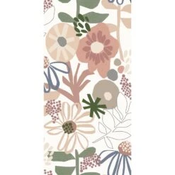 Roommates Mr. Kate Desert Floral Peel & Stick Wallpaper In Pink -Roommates RMK12319RL