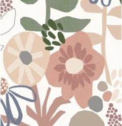 Roommates Mr. Kate Desert Floral Peel & Stick Wallpaper In Pink