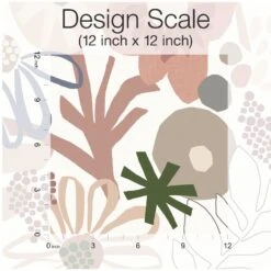 Roommates Mr. Kate Desert Floral Peel & Stick Wallpaper In Pink -Roommates RMK12319RL scale