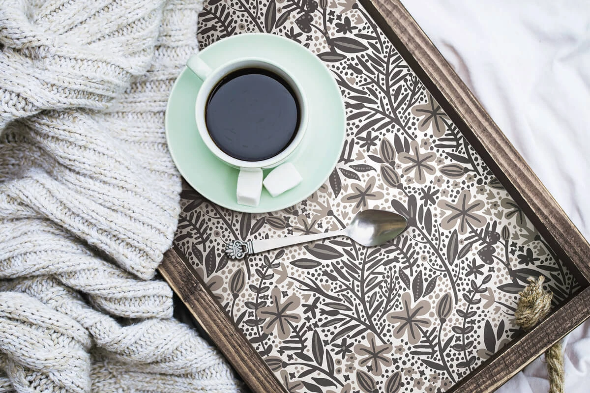 Roommates Cat Coquillette Porcelain Garden Peel & Stick Wallpaper In Multicolor 4 Roommates Cat Coquillette Porcelain Garden Peel & Stick Wallpaper In Multicolor - Image 4