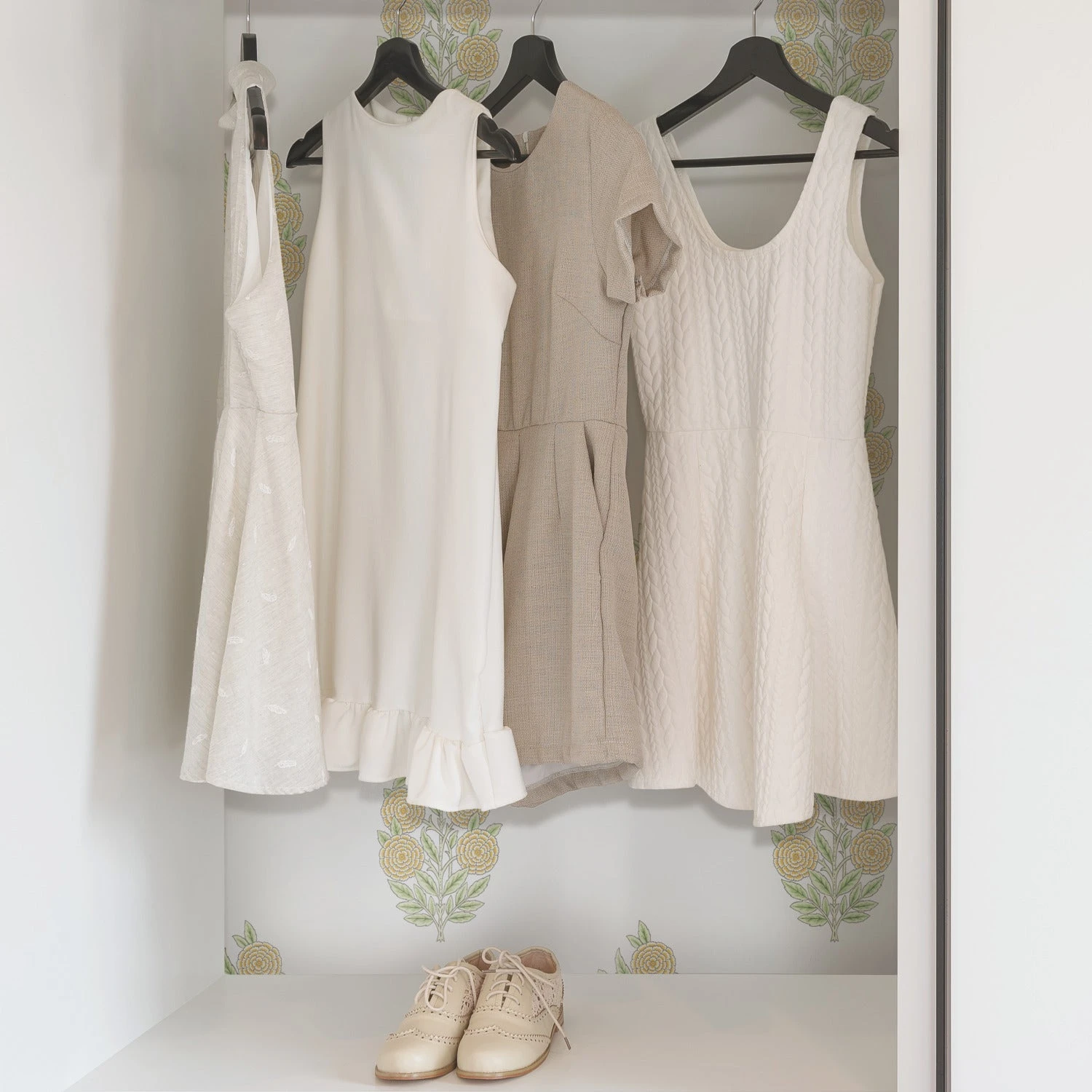 Roommates Tamara Day Dutch Floral Peel & Stick Wallpaper In Yellow 8 Roommates Tamara Day Dutch Floral Peel & Stick Wallpaper In Yellow - Image 8