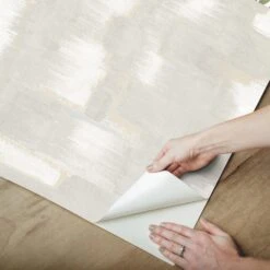 Roommates Tamara Day Modern Ikat Peel & Stick Wallpaper In Gray -Roommates RMK12527RL peel