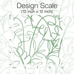 Roommates Tamara Day Tropical Signature Peel & Stick Wallpaper In Green -Roommates RMK12530RL scale