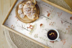 Roommates Clara Jean Woodland Scene Wallpaper In Neutral -Roommates RMK12556PLW DIY2